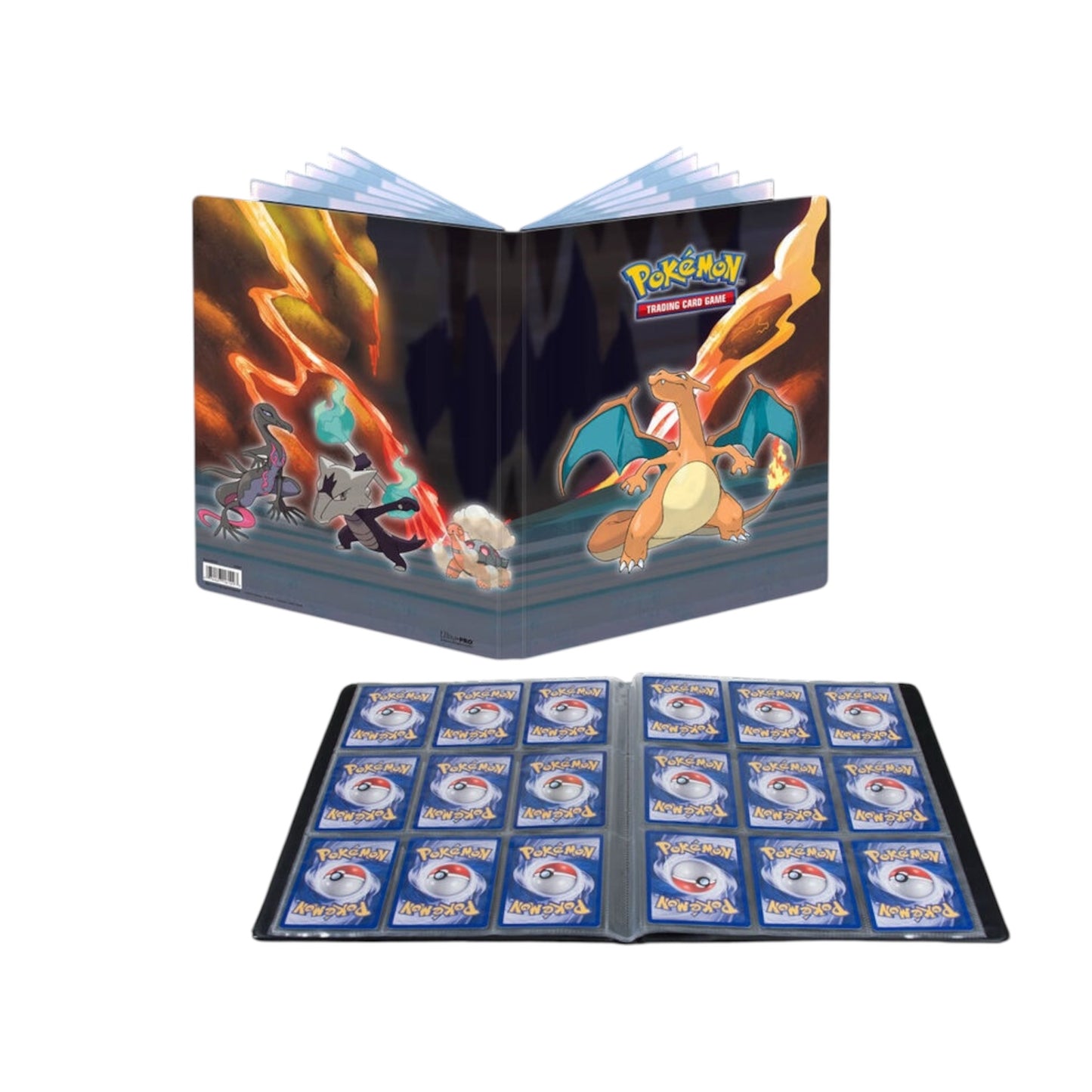 Gallery Series Scorching Summit 4-Pocket Portfolio for Pokémon