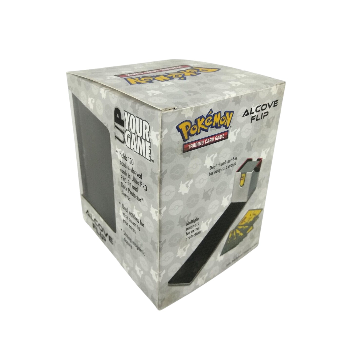 Ultra Pro Deck Box Alcove Flip Elite Series Pikachu Pokemon