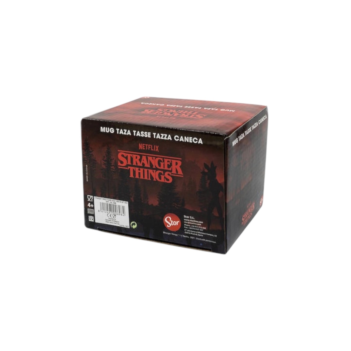 Stor Stranger Things Κούπα Κεραμική Λευκή 400ml