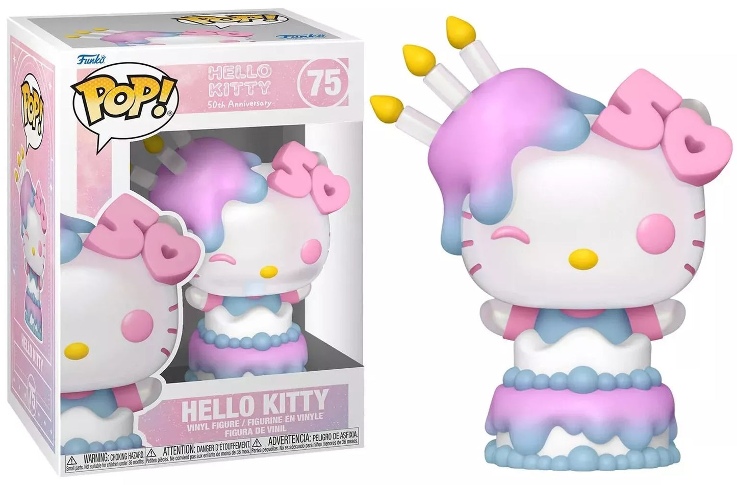 Funko Pop! Vinyl: Sanrio - Hello Kitty #75 (50th Anniversary Edition)