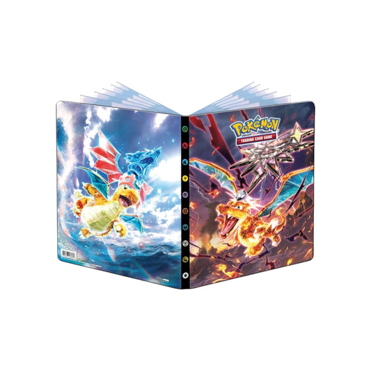 Scarlet and Violet Charizard and Dragonite 9-Pocket Portfolio for Pokémon