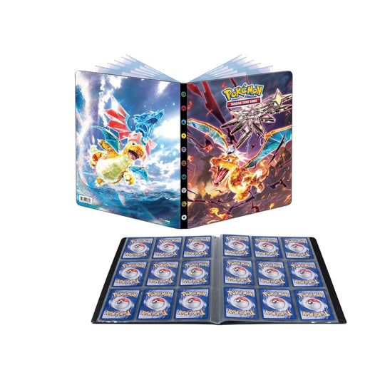 Scarlet and Violet Charizard and Dragonite 9-Pocket Portfolio for Pokémon