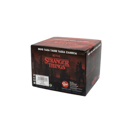 Stor Stranger Things Κούπα Κεραμική Λευκή 400ml