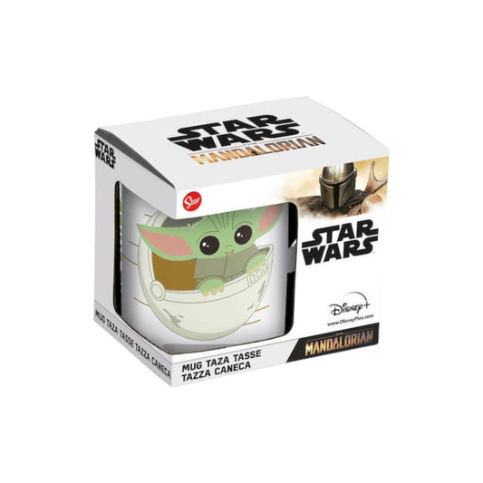 Stor Star Wars: The Mandalorian - The Child Happy Κούπα Κεραμική Λευκή 325ml