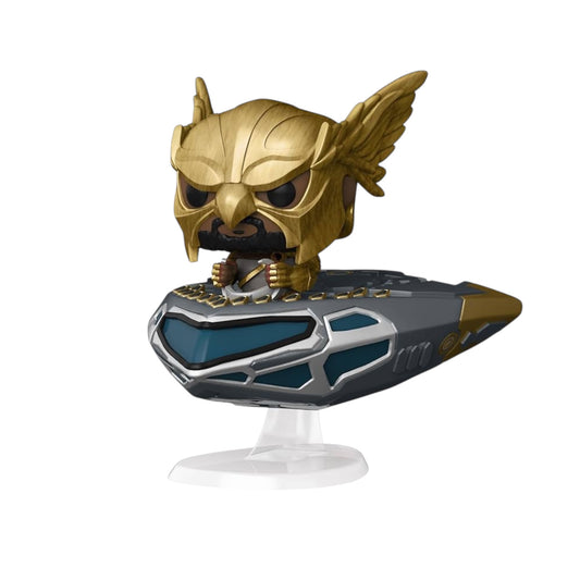 Funko Pop! Ride Super Deluxe: Black Adam - Hawkcruser with Hawkman