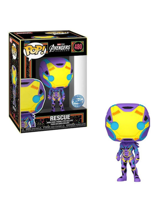 Funko Pop! Marvel: Marvel - Endgame Rescue Blacklight Bobble-Head Special Edition
