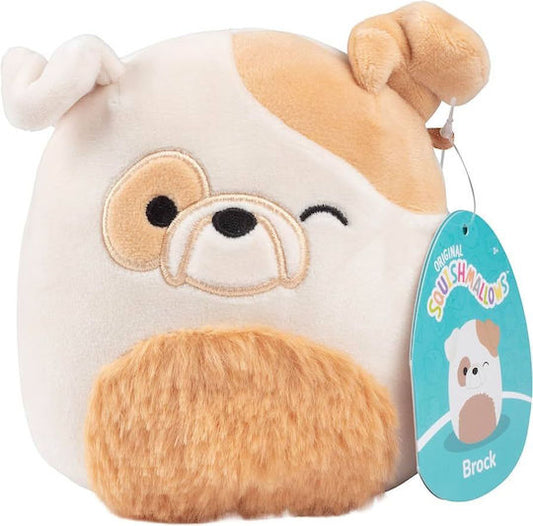 SquishMallows Brock the Winking Bulldog 20CM