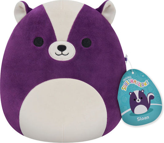 SquishMallows Sloan the Purple Skunk 20cm